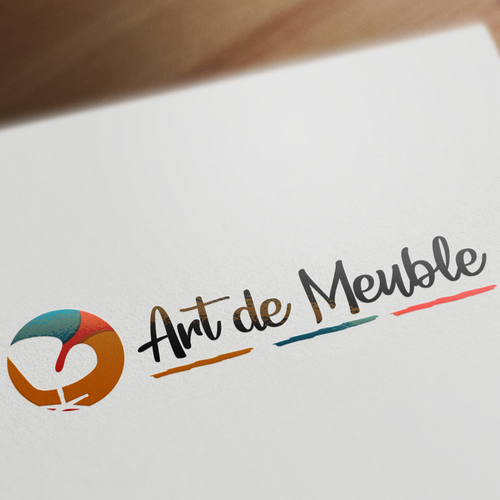 Smartphone logo with the title 'Logo design für Artdemeuble '