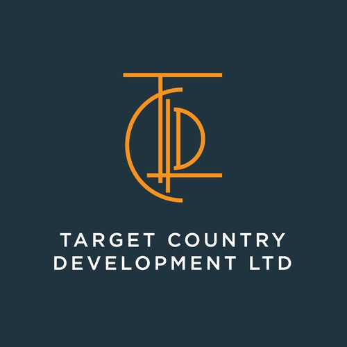 Community logo with the title 'simple logo for Target Country Development LTD'