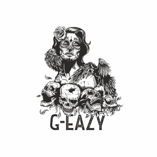 Girls' t-shirt with the title 'G-eazy design for t-shirts'