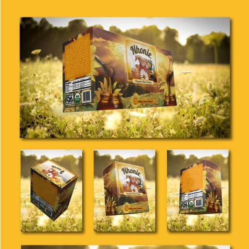 Honey packaging with the title 'Package Design for NSC Nutrition LLC'