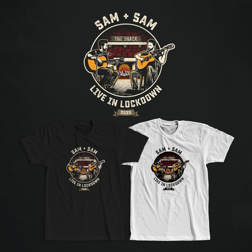 Streaming design with the title 'Band Live Streaming'