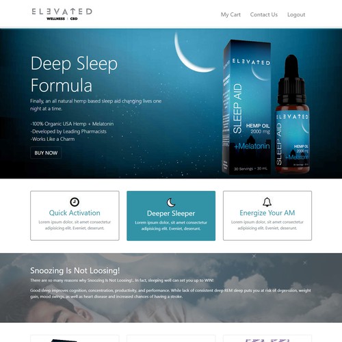 Bootstrap website with the title 'Web Design Concept 2'