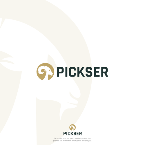 Las Vegas logo with the title 'Pickser'