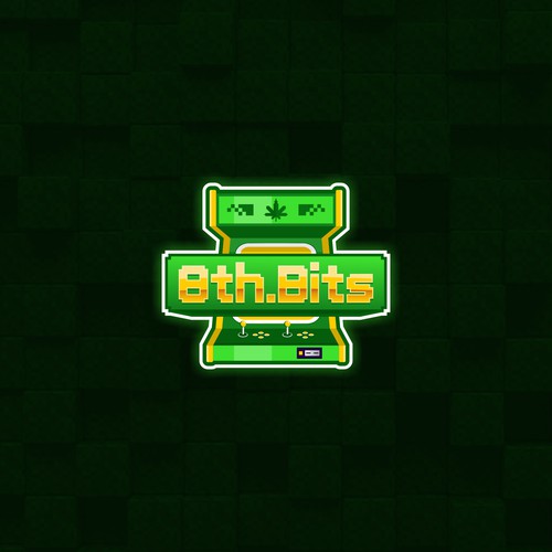 Marijuana brand with the title 'Logo for a Cannabis Brand targeted for Gamers'