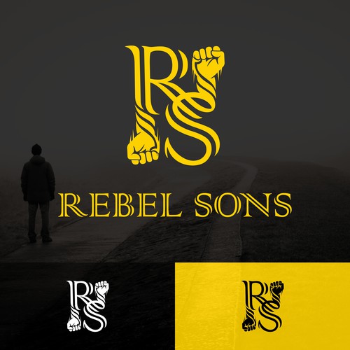 Rebel logo with the title 'Rebel Sons'