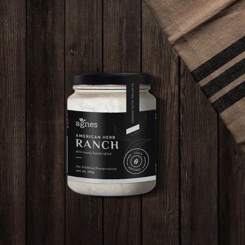 Pure design with the title 'Agnes '