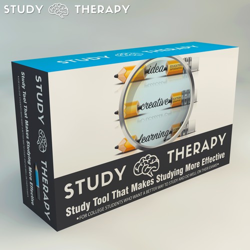 Study design with the title '*NEW* Study Therapy College Box.'