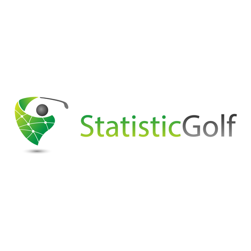 Statistics logo with the title 'statistic golf'