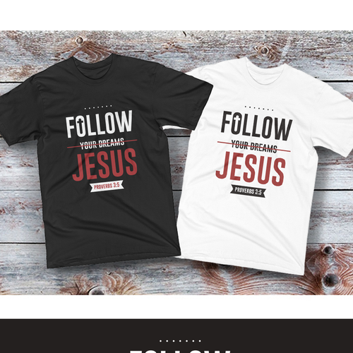 Jesus logo with the title 'Christian Seeking A Tee design that captures a heart'