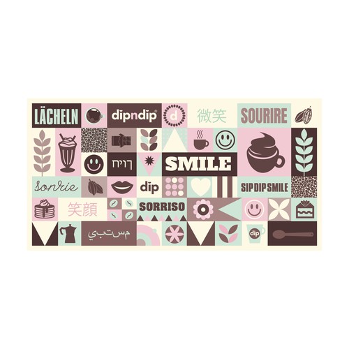 Mural design with the title 'Mural - Señalización'