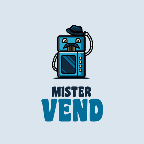 Mister logo with the title 'Mister Vend Logo'