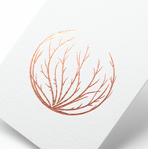 Copper logo with the title 'Sweet Tumbleweed logo concept'