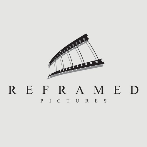 Picture design with the title 'Logo for Reframed Pictures'