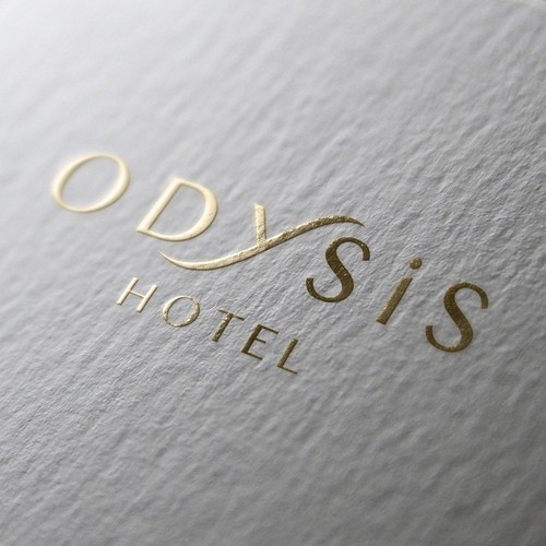 Hospitality design with the title 'Odysis Hotel'