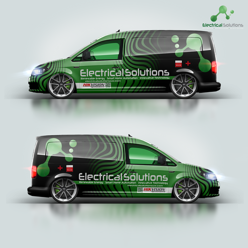 VW design with the title 'Black VW Caddy maxi'