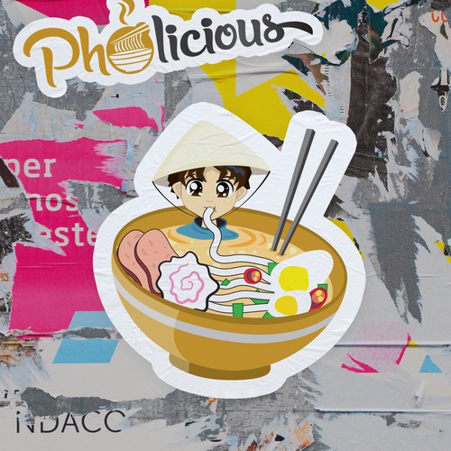 Comics design with the title 'Mascot-Logo-Illustration'