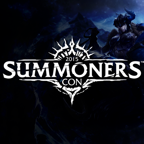 Fantasy logo with the title 'Logo design for Summoners Con'