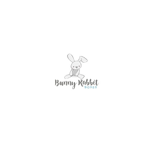 Souvenir logo with the title 'Logo for baby gift store'