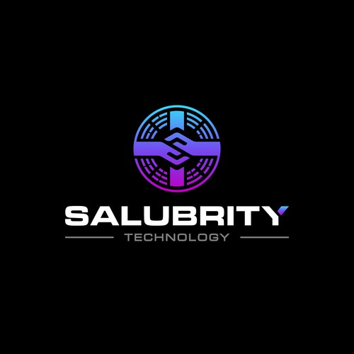 Hospital logo with the title 'Salubrity Technology'