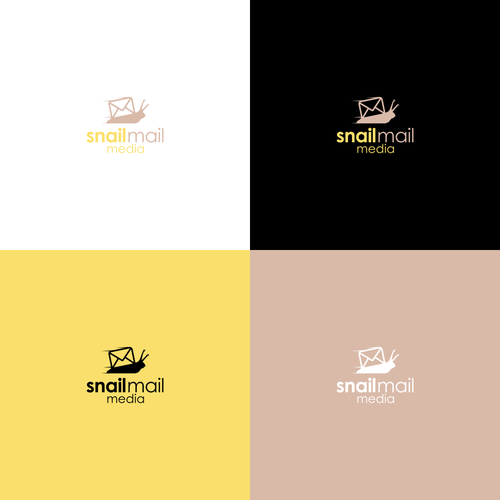 Mailbox logo with the title 'Snail Mail Media'