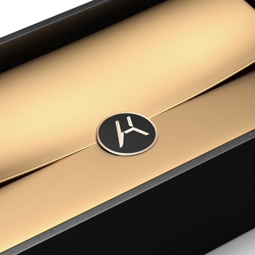 Cutlery logo with the title 'Luxurious kitchenware logo design.'