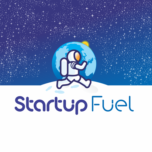 Fuel design with the title 'logo for startup fuel'