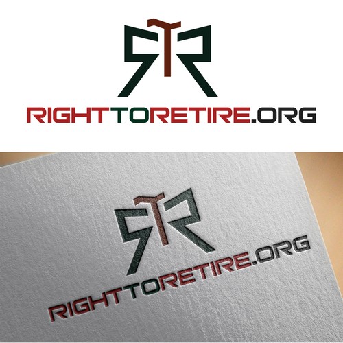 Retirement logo with the title 'Logo design for a Retirement Planning Agency'