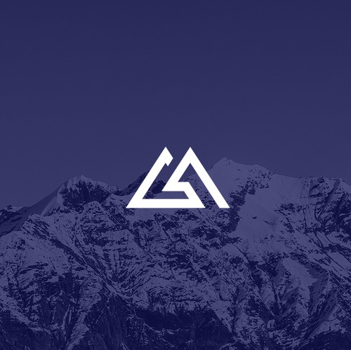 Hill logo with the title 'Logo Design'