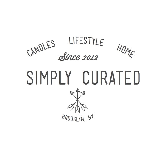 New York logo with the title 'Simply Curated'