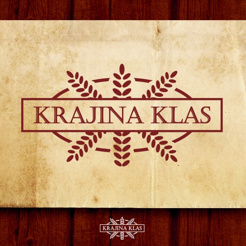 Wheat logo with the title 'Bakery logo'