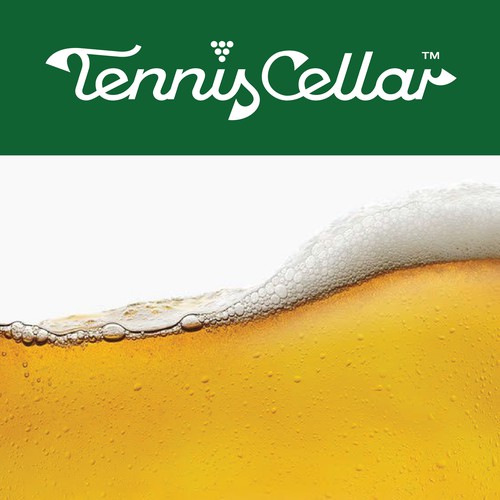 Beverage logo with the title 'unique wordmark'
