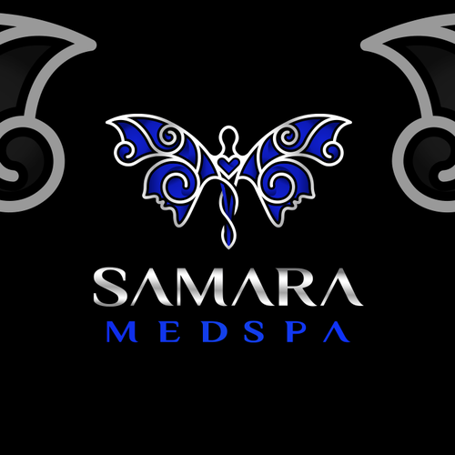 Butterfly design with the title 'Project for MedSpa Company'