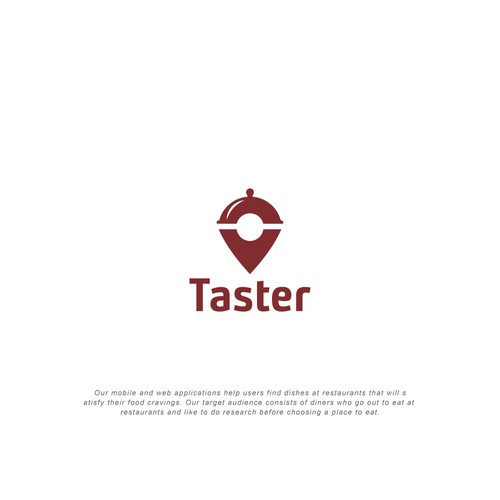 Dinner logo with the title 'Taster LOGO'
