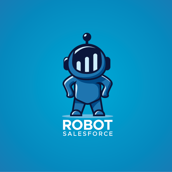Robot design with the title 'Robot Sales Force'