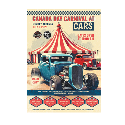 Flayer design with the title 'Retro flayer'