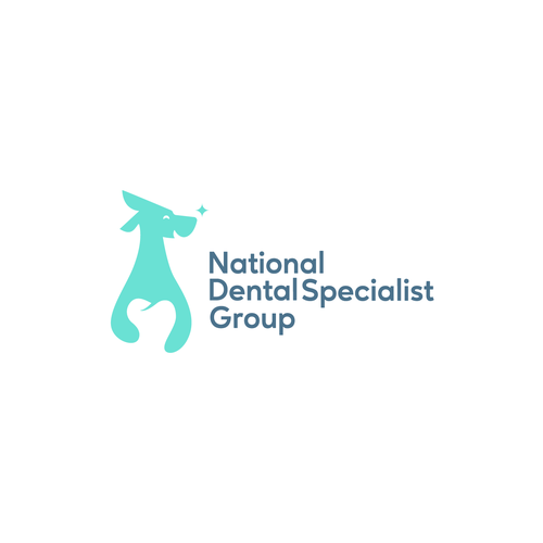 Australia flag logo with the title 'National Dental Specialist logo'