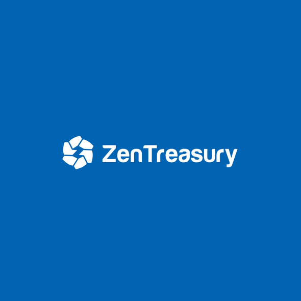 Treasure logo with the title 'Sophisticated but cool LOGO for a FinTech company.'