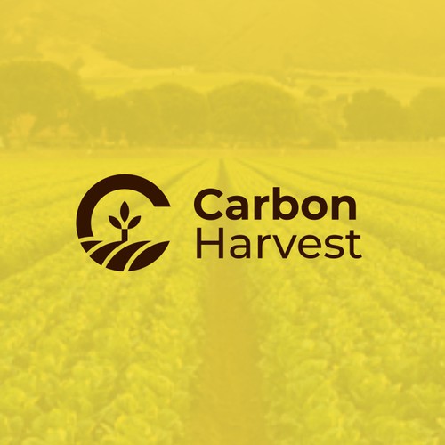 C brand with the title 'CARBON HARVEST LOGO'