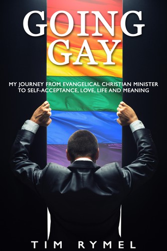 LGBT+ book cover with the title 'Create a book cover that is a game changer in the cultural battle for gay rights'