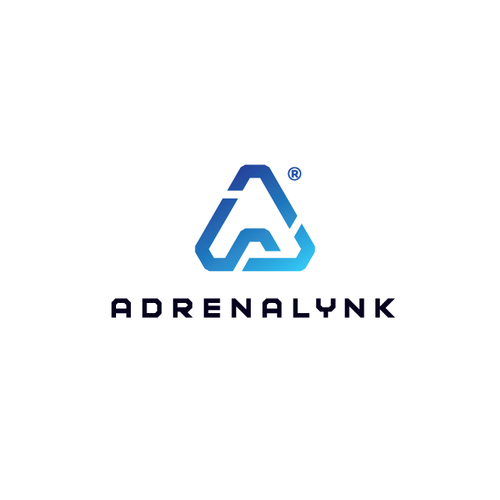 A design with the title 'Adrenalynk logo'