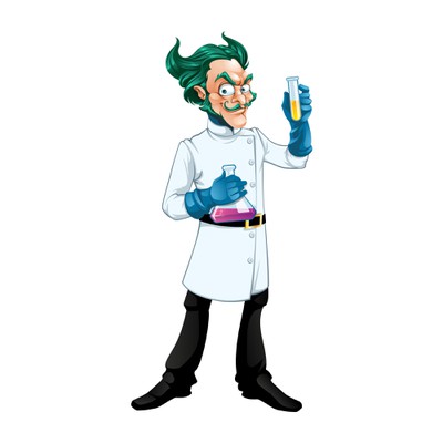 Mad Scientist Character