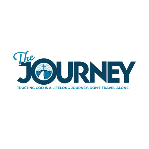 Inspiring design with the title 'The Journey'