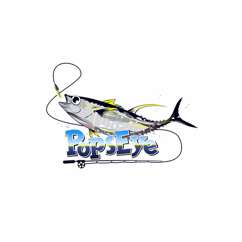 Fish logo with the title 'PopsEye'