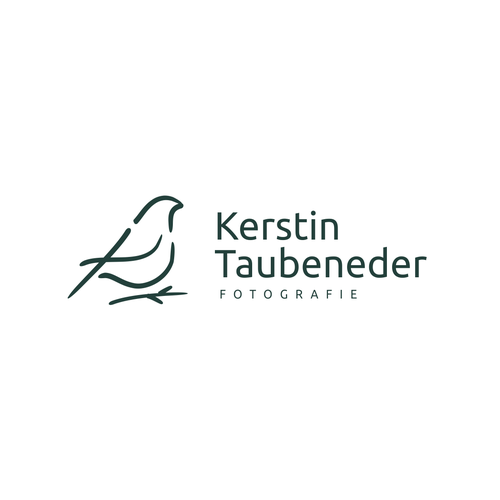 Logo with the title 'KERSTIN TAUBENEDER'