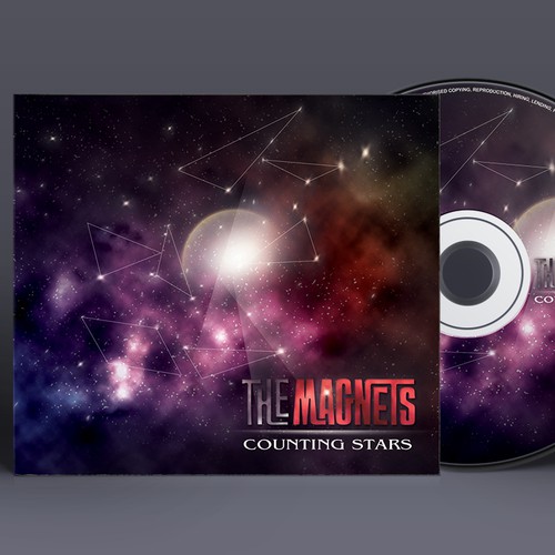 Music packaging with the title 'CD Design'