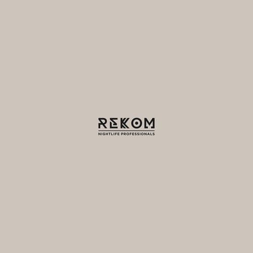 Different design with the title 'logo Rekom'