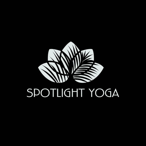 Yoga brand with the title 'Logo for a yoga-spa studio in California'
