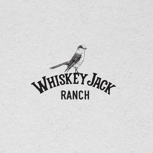 Bourbon logo with the title 'Whiskey Jack'