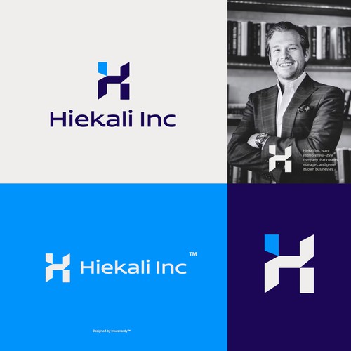 Entrepreneur logo with the title 'Hiekali Inc'