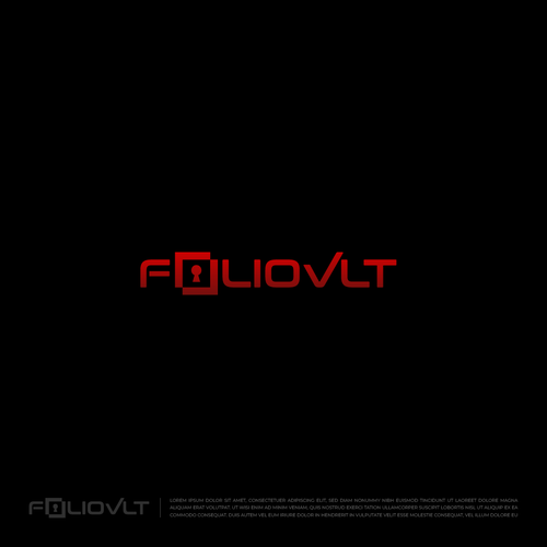 Red logo with the title 'FOLIOVLT'